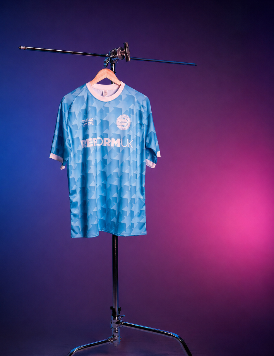 SIGNED BY NIGEL — Reform UK Home Shirt Edition