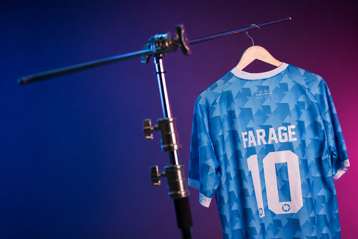 Reform UK 2026 Home Kit — Made in Britain – Reform FC