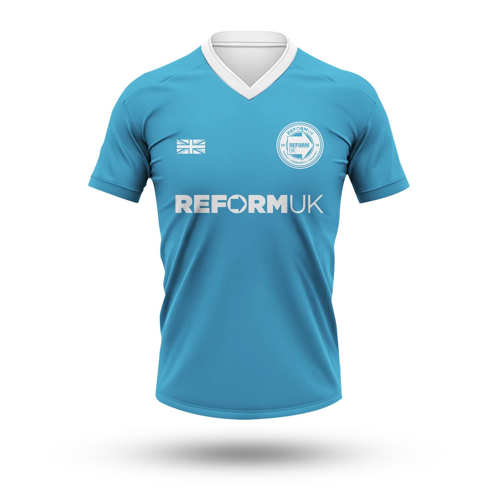 Reform UK Home Shirt — Made in Britain Edition